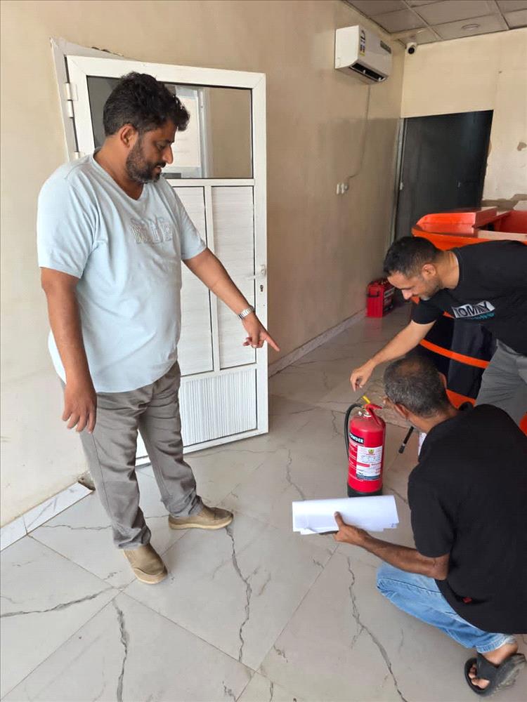 نائب رئيس الهيئة يتفقد جاهزية حافلات نقل الحجاج واستيفائها الشروط الفنية