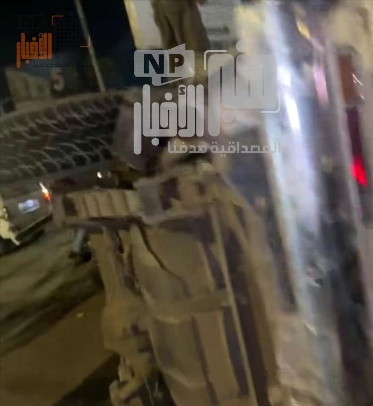 عاجل: انقلاب طقم عسكري في جولة كالتكس بعدن وسط غموض حول المصير