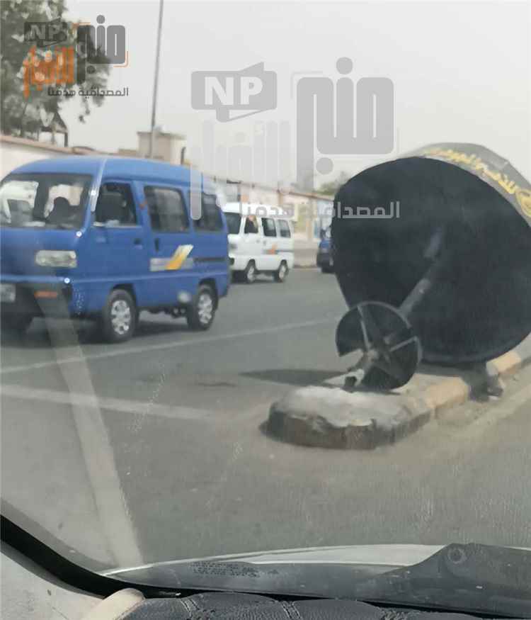 بعد فترة وجيزة من تركيبها.. تضرر مظلة رجال المرور في المنصورة يثير مطالبات بسرعة إصلاحها