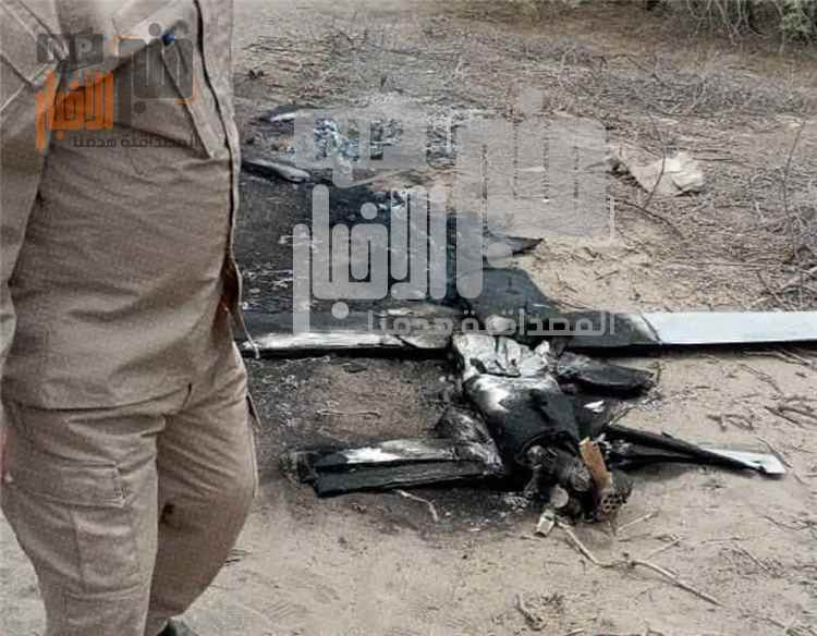عاجل:شاهد أول صورة.. لحظة إسقاط قوات الساحل الغربي لمسيّرات في سماء المخا