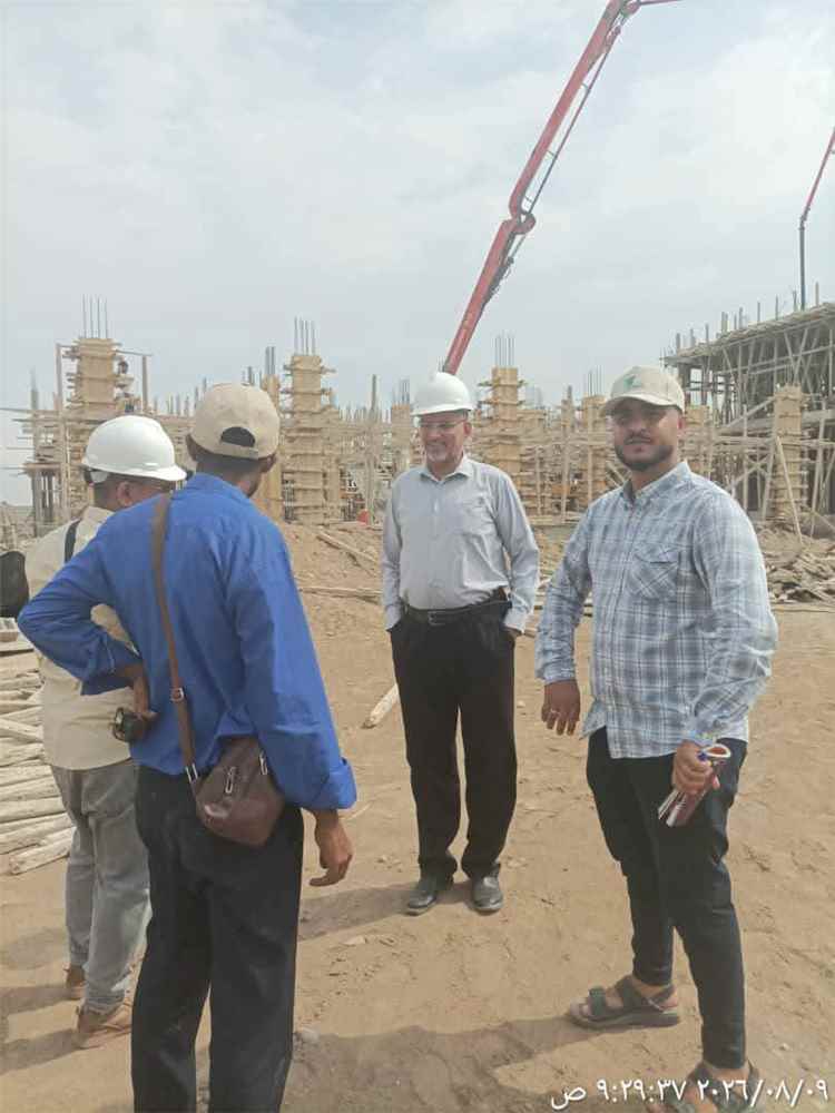 بتكليف من وزير الدولة محافظ العاصمة عدن ..السقاف يتفقد سير العمل في المرحلة الثانية من مشروع "مدينة السلام" بعدن