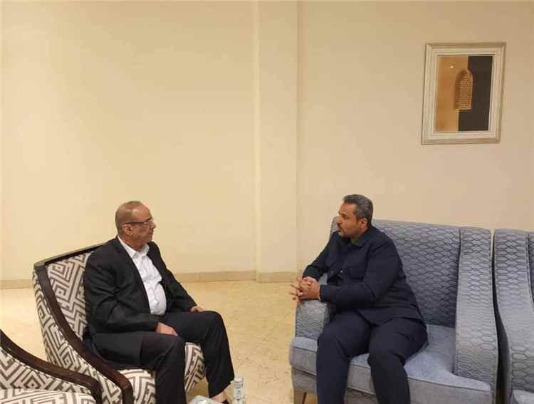 الميسري يستقبل محافظ لحج الاستاذ مراد الحالمي
