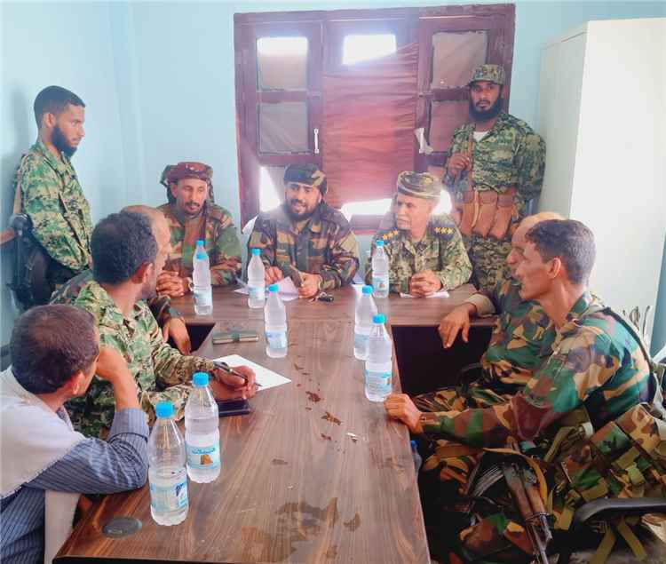 إدارة أمن المضاربة ورأس العارة تشهد مراسم الاستلام والتسليم بين مديري قسم راس العارة