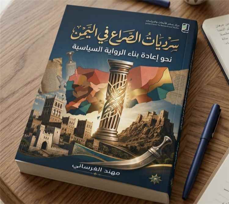 مركز جرهم يصدر كتابًا جديدًا بعنوان "سرديات الصراع في اليمن" للباحث مهند الغرساني.