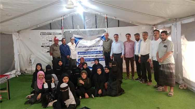 مدير عام ردفان ومدير الشؤون الاجتماعية بلحج يزوران مركز الدعم النفسي للأطفال بالحبيلين