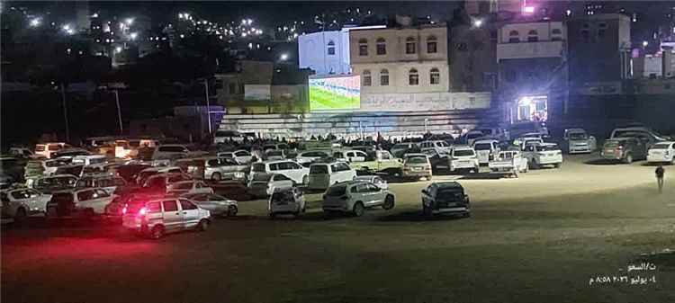 استنكار واسع لتخريب شاشة عرض مباريات كأس العالم في ملعب السلام بيافع.. دعوات لمحاسبة المتسببين