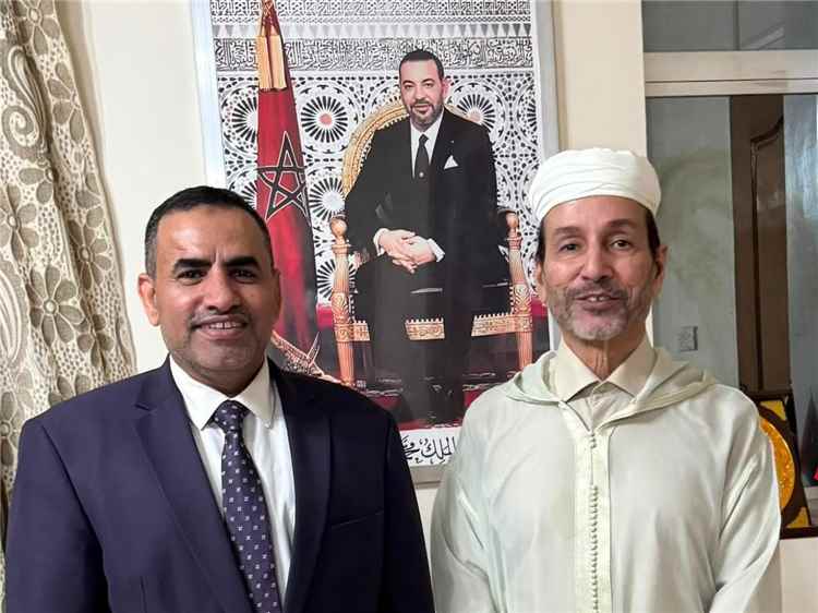 سفير المغرب لدى السودان يبحث مع القائم بأعمال السفارة اليمنية بالإنابة مستجدات الأوضاع المحلية والإقليمية