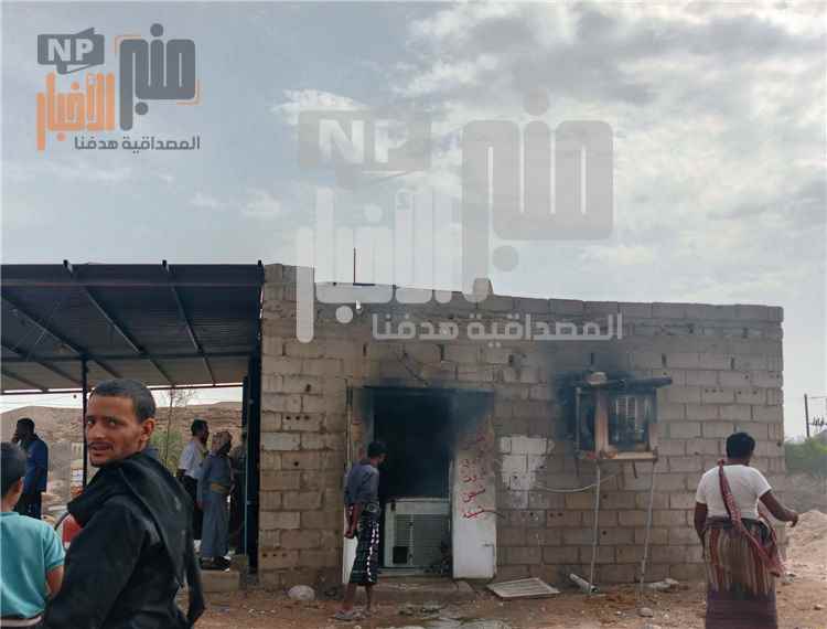 لهذا السبب..حريق يلتهم بقالة بالكامل في شبوة
