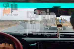عاجل:قبل لحظات من تعرضها لغارات جوية..شاهد صورة للتعزيرات ال(ج)وث_ية التي كانت في طريقها الى مأرب