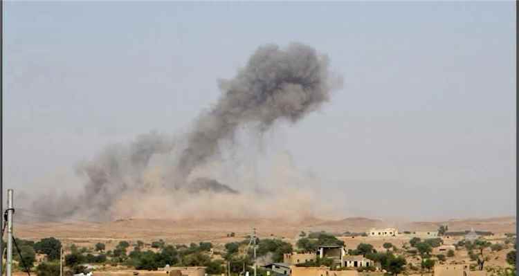عاجل:الح.وثيون يفجرون منزل الشيخ حمد بن فدغم الحزمي في الجوف بعد ساعات من اقتحامه وتلغيمه(صورة أولية)