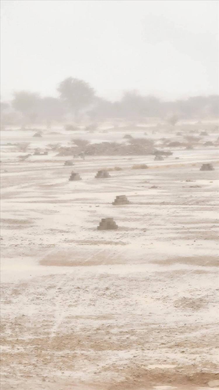 يحدث الان.. أمطار الخير تُلامس عتق بشبوة