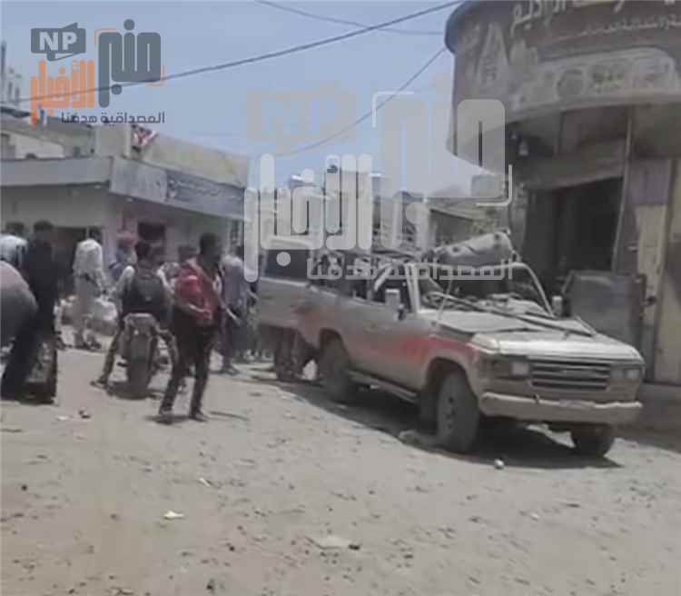 عاجل:انفجار أسطوانة غاز داخل صالون سيارات في تعز(صورة)