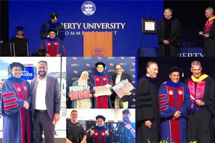 جميل الطاهري ينال درجة الدكتوراه في العدالة الجنائية من جامعة ليبرتي الأمريكية