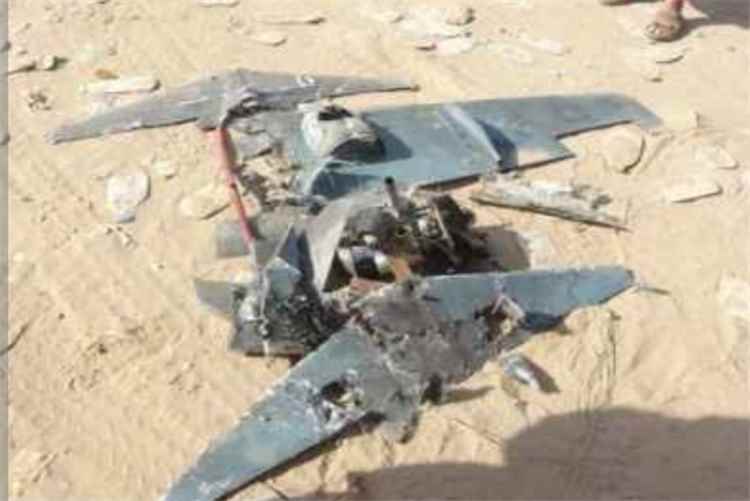 إسقاط مسيرة حو..ثية في بيحان شبوة .