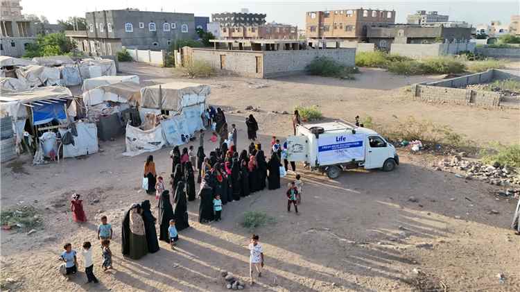 مؤسسة لايف للإغاثة والتنمية تختتم مشروع الأضاحي لعام 1447هـ في عدن ولحج