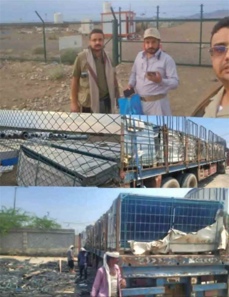 عاجل: الح~وث>يون ينهبون معدات محطتي كهرباء حيس والخوخة وينقلونها إلى صعدة(صورة)