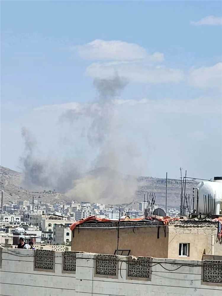 عاجل:شاهد صور.. كيف تحولت النهدين وعطان جراء غارات جوية في صنعاء