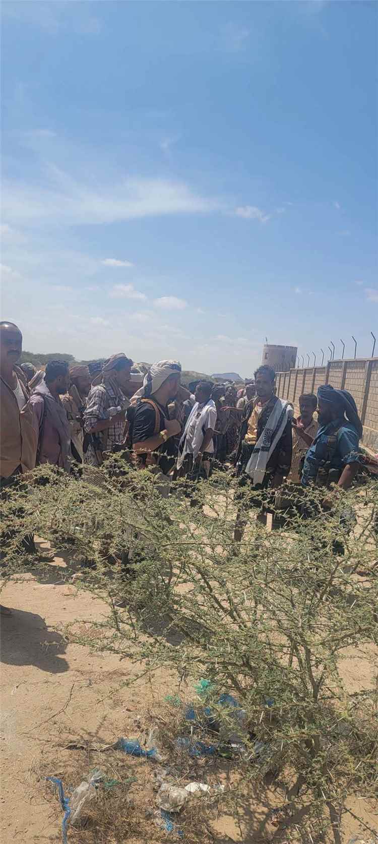 الصبيحة في طور الباحة على أهبة الاستعداد بقيادة الشيخ منير ماطر الجعدي