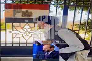 بسبب هذه الصورة..استياء في اليمن بعد ظهور ناشط ح~وثي يرقص أمام مقبرة شهداء الجيش المصري في صنعاء