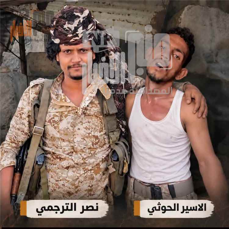 مشهد لافت حدث في جبهة مقبنة غربي تعز(تعرف عليه)