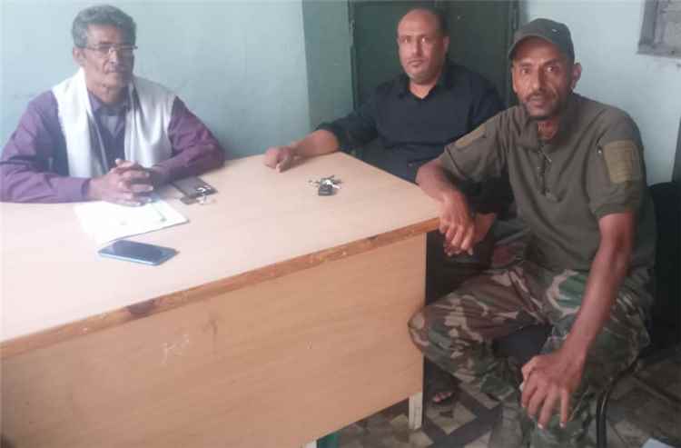 نائب رئيس اللجنة التنسيقية لمشروع عدالة الأحداث يعقد اللقاء المثمر مع إدارة أمن الشعيب