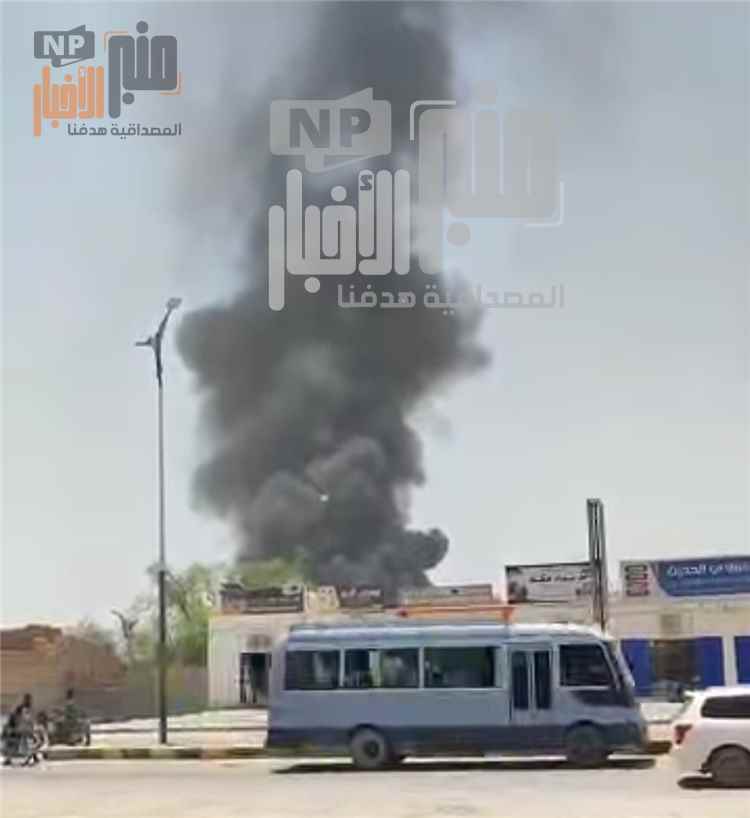 عاجل:وسط دخان كثيف متصاعد..هذا مايحدث  بمحافظة حضرموت(صورة أولية)