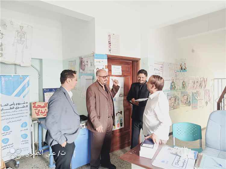نزول ميداني لتقييم مستوى أداء الوحدات الصحية بمديرية يافع لبعوس