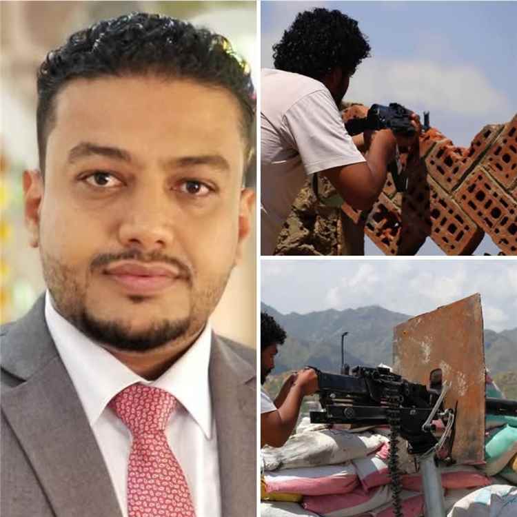 من قاعة المحكمة إلى جبهة القتال.. عمر الحميري نموذج لتعز التي تجمع بين المهنة والدفاع عن الأرض