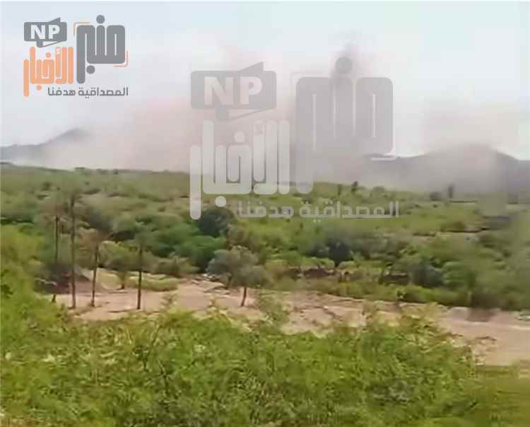 عاجل:غارات جوية تهز مركز الوازعية