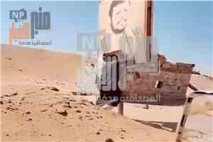 عاجل:شاهد صورة أولية..لحظة إسقاط عبدالملك الحوثي في معسكر اللبنات بالجوف