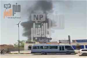 عاجل:وسط دخان كثيف متصاعد..هذا مايحدث  بمحافظة حضرموت(صورة أولية)